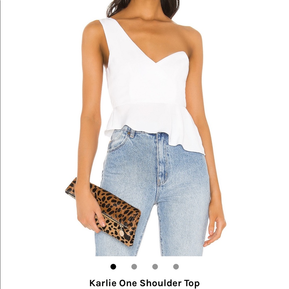 Superdown Karlie One Shoulder Top